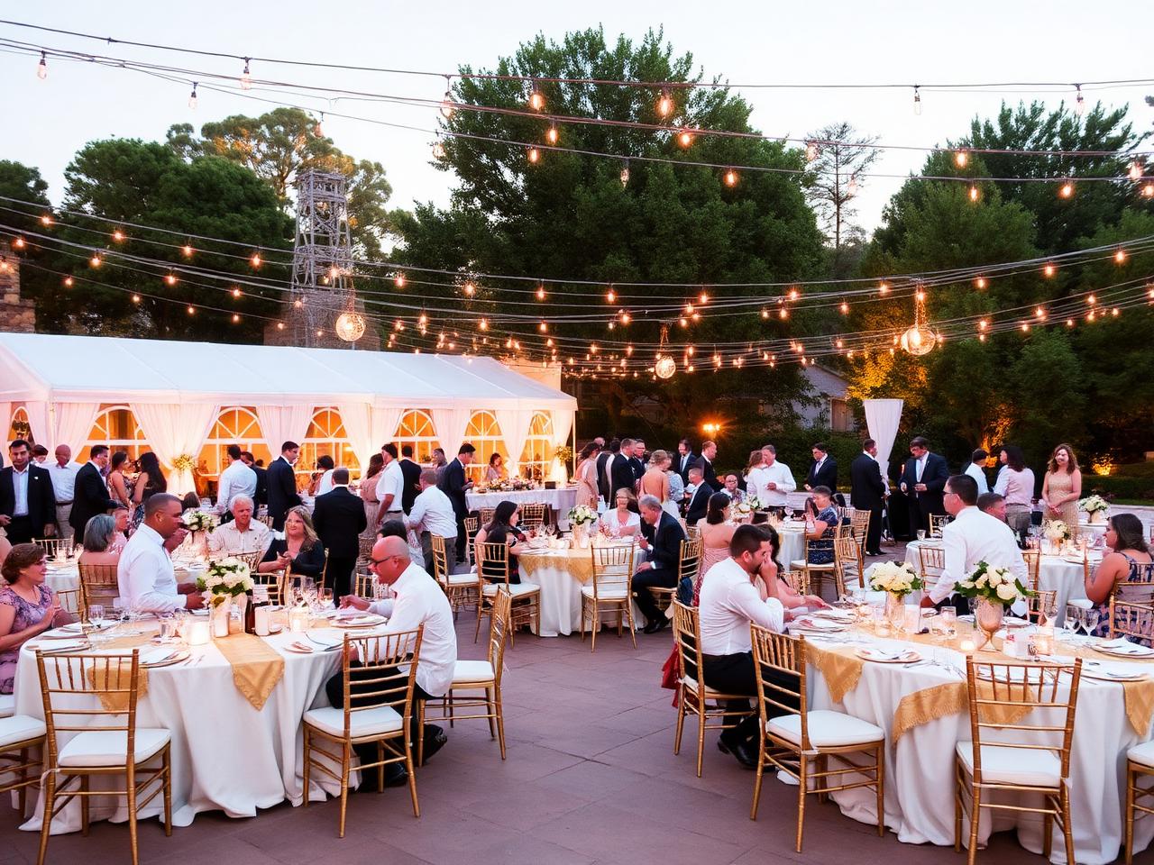 Wedding reception